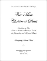 Five More Christmas Duets for Saxophones or Oboes P.O.D. cover